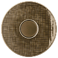 Блюдце;фарфор;коричнев.