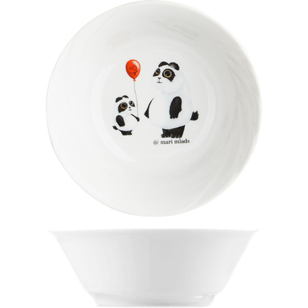 Набор посуды «Панда» детский 3 предмета;фарфор