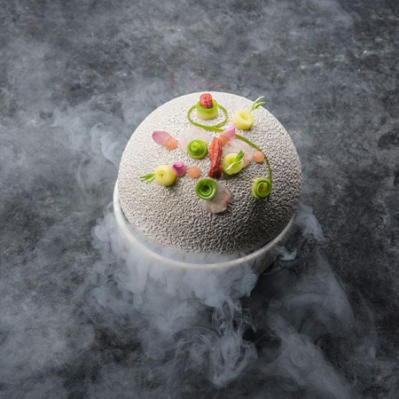 Салатник «Ро Дизайн Бай Кевала»;керамика;0,899л;D=15,8см;белый