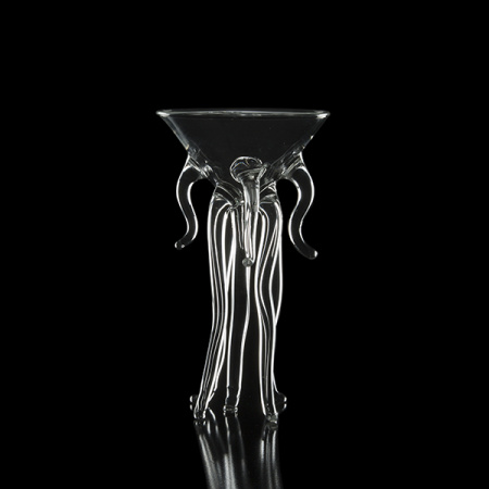 Бокал для коктейлей «Медуза»;стекло борос.;100мл;D=9,H=16см;прозр.