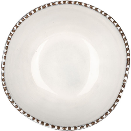 Салатник «Стили»;фарфор;0,625л;D=14см;белый