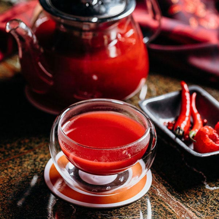 Салатник двойные стенки;стекло;D=8,H=5см;прозр.