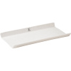 Поднос фуршетный «Афрос» для подачи прямоугольный;кост.фарф.;,H=25,L=305,B=150мм;белый
