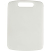 Доска разделочная с ручкой;полиэтилен;,H=15,L=370,B=210мм;белый