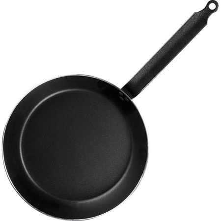 Сковорода «Клас Шеф»;алюмин.,тефлон;D=36,H=5,L=65см;синий,черный