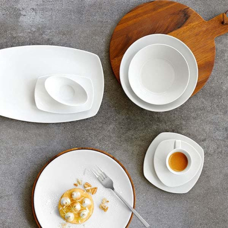 Кружка «Опшенс» чайная;фарфор;220мл;D=75мм;белый