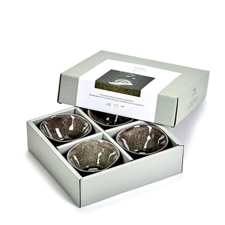 Салатник «Пьюр»;керамика;66мл;D=75,H=45мм;серый