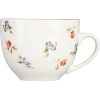 Набор посуды «Поэма Камарг» чайная пара (чашка + блюдце)[4шт];фарфор;260мл;D=9/15,H=7см;белый,розов.