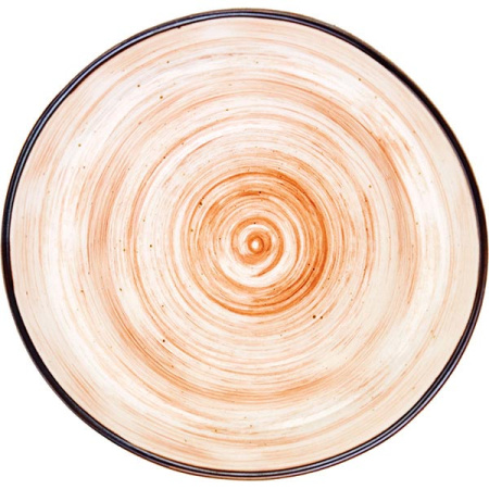 Салатник «Пастораль»;фарфор;0,7л;D=157,H=70мм;оранжев.