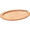 Подставка овал. для сковор. 4020192;дерево;,H=2,L=39,B=30см;коричнев.