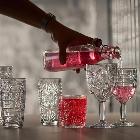 Олд фэшн (стакан) «Старла»;стекло;220мл;,H=9см;прозр.