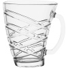 Кружка «Шейп Эланор»;стекло;320мл;,H=15см;прозр.