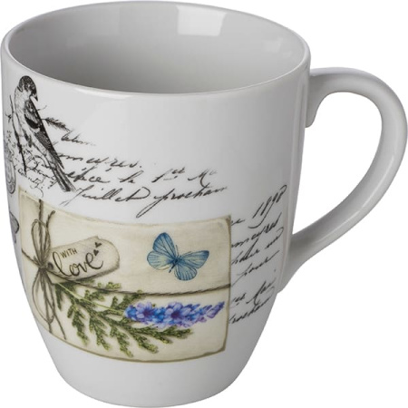 Кружка «Челси»;фарфор;300мл;белый