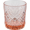 Олд фэшн (стакан) «Зальцбург»;стекло;300мл;D=86,H=96мм;розов.
