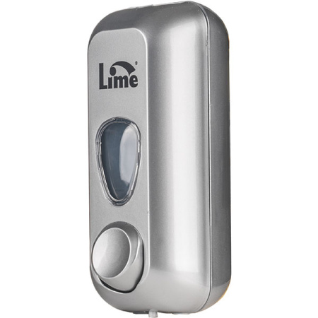 Диспенсер для жидкого мыла заливной;0,6л;серый