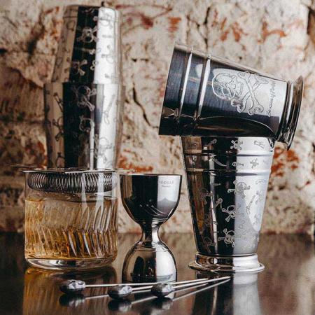 Джиггер «Пробар Премиум Пьюр» 30/60 мл;сталь нерж.;D=45/52,H=87мм;серебрист.