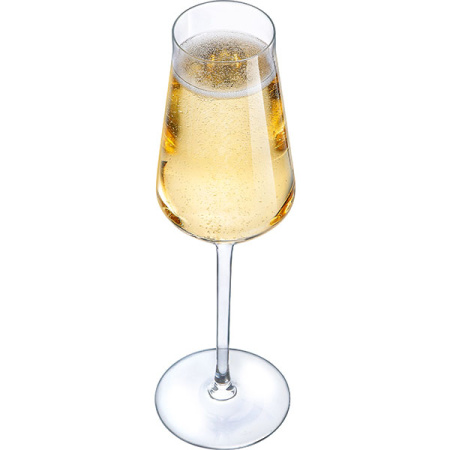 Бокал-флюте «Ревил ап»;хр.стекло;210мл;D=45/70,H=234мм;прозр.