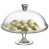 Подставка для торта «Патиссери» с крышкой;стекло;D=32,2,H=26,2см;прозр.