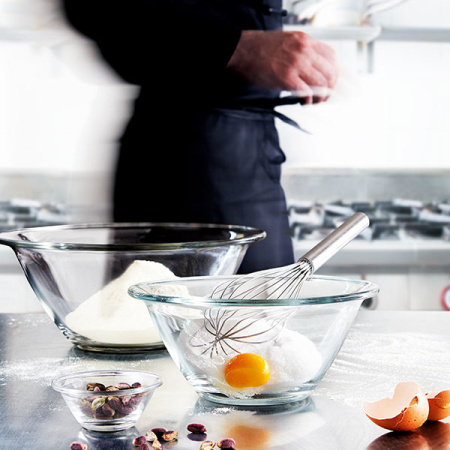 Салатник «Мистер шеф»;стекло;100мл;D=112,H=48мм;прозр.