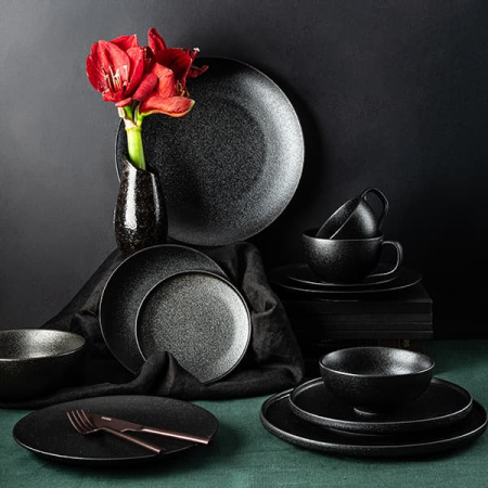 Чашка кофейная «Кунстверк Блэк»;фарфор;200мл;D=9,H=6см;черный