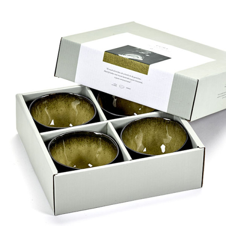 Салатник «Пьюр»;керамика;250мл;D=105,H=65мм;зелен.