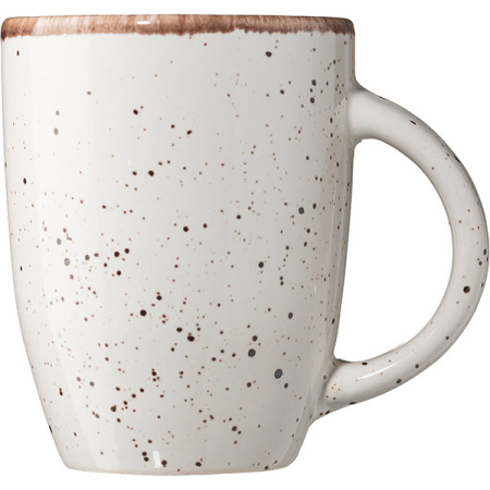 Чашка чайная «Пунто Бьянка»;фарфор;300мл;D=80,H=105,B=85мм;белый,черный