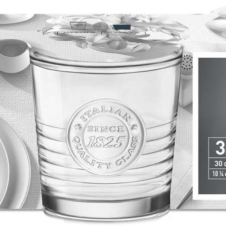 Олд фэшн (стакан) «Оффисина»;стекло;300мл;D=87,H=83мм;прозр.