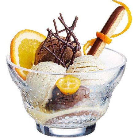 Креманка «Маэва Дотс»;стекло;350мл;D=120,H=74мм;прозр.