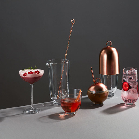 Стакан смесительный «Хэпберн»;хр.стекло;0,65л;D=97,H=190мм;прозр.