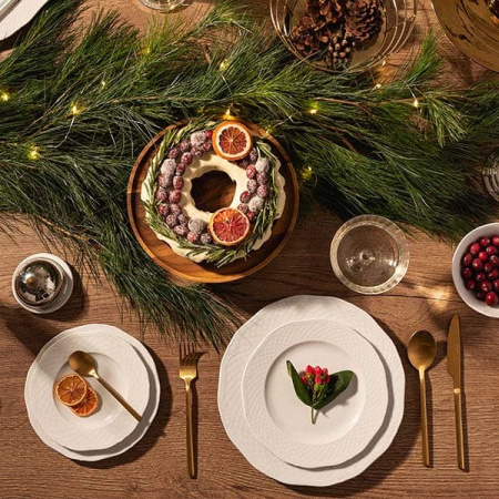 Подставка для торта «Акация»;дерево;D=24,H=8см;коричнев.