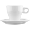 Кофейная пара «Паола»;фарфор;90мл;белый