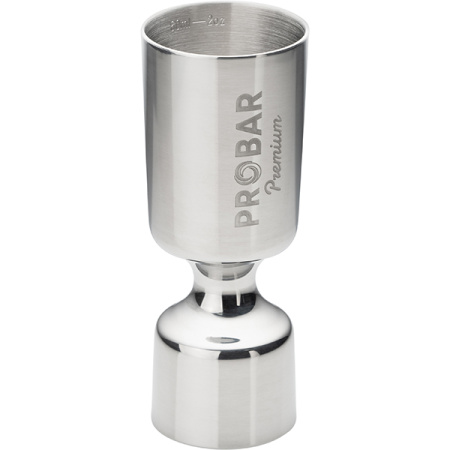 Джиггер 30/60 мл;сталь нерж.;D=42,H=112мм;металлич.