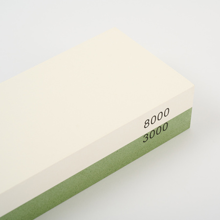 Камень точильный абразивность 3000/8000;белый,зелен.