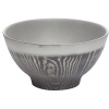 Салатник «Арборесценс»;фарфор;0,5л;D=15,H=8см;черный,серый