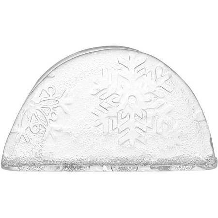 Салфетница «Клиа»;стекло;прозр.