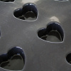 Форма кондитерская «Сердце»;силикон,стеклопласт.;,H=35,L=66,B=62мм