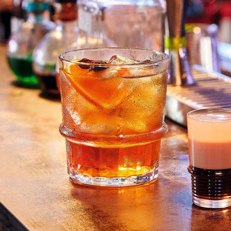 Олд фэшн (стакан) «Нью-Йорк»;стекло;380мл;D=89,H=100мм;прозр.