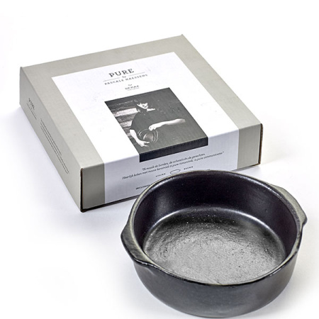 Форма для запекания «Пьюр»;керамика;D=16,H=4см;черный