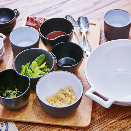 Салатник «Базальт»;керамика;80мл;D=75,H=45мм;черный