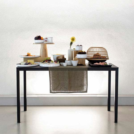 Стакан для горячих напитков «Карактэр»;керамика;80мл;D=58,H=58мм;белый,коричнев.