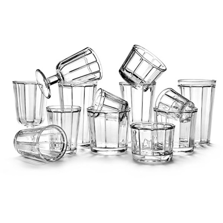 Олд фэшн (стакан) «Серфис»;стекло;350мл;D=9,H=9см;прозр.