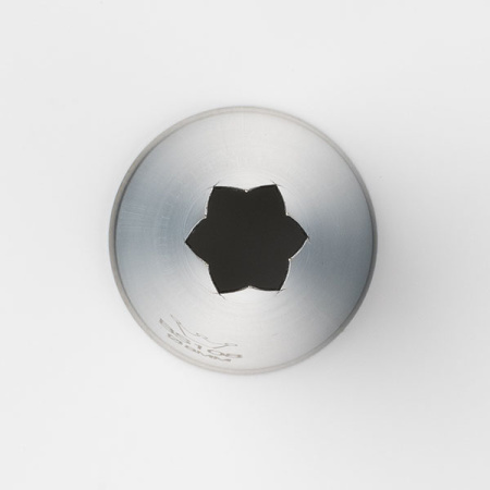 Насадка кондитерская «Открытая звезда»[5шт];сталь нерж.;,H=45,L=25/8мм