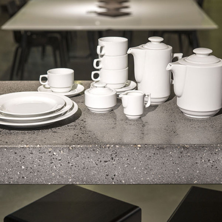 Молочник «Прага»;фарфор;100мл;,H=65,L=100,B=55мм;белый