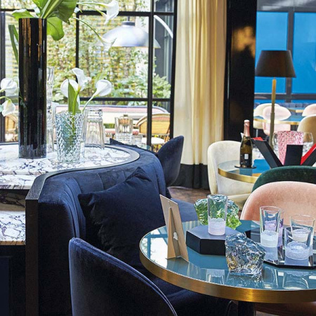 Олд фэшн (стакан) «Интуишн колорс»;хр.стекло;320мл;D=88,H=95мм;желт.