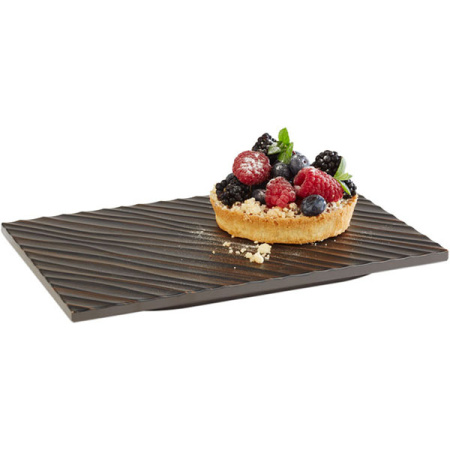 Поднос GN 1/4 цвет-дуб;пластик;,H=15,L=265,B=162мм