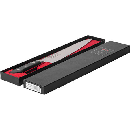 Нож кухонный «Осака» односторонняя заточка;сталь нерж.,полиоксиметилен;,L=37/24см