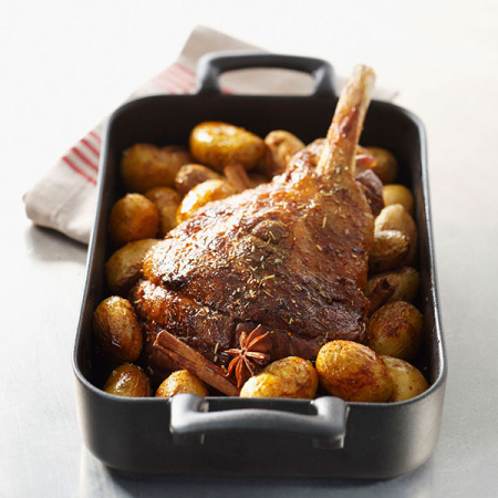 Форма для запекания «Бель Кузин»;керамика;1,7л;,L=26,B=18,5см;черный