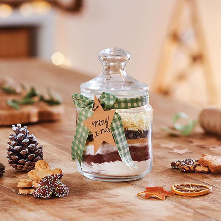 Банка «Клаб» круглая с крышкой;стекло;0,75л;D=95,H=175мм;прозр.