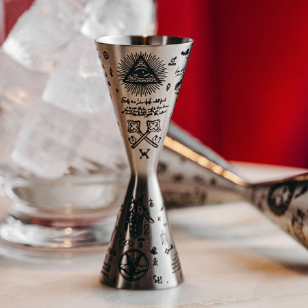 Стакан смесительный;стекло;0,6л;D=97,H=155мм;прозр.