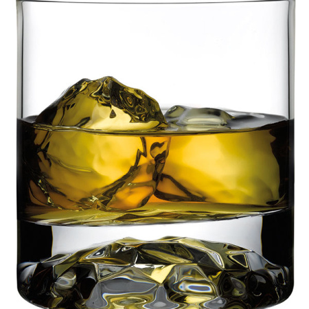 Олд фэшн (стакан) «Клаб»;хр.стекло;250мл;D=79,H=86мм;прозр.